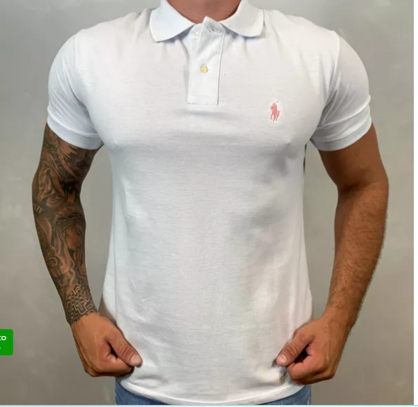 Polo PRL Branco REF. A-3349